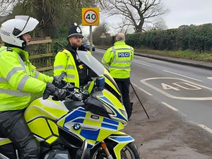 Police conducted speed enforcement operations in the Knockin, Maesbury and Trefonen areas. Picture: West Mercia Police. 
