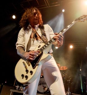 The Darkness at Birmingham's O2 Academy. Pictures by: Andy Shaw