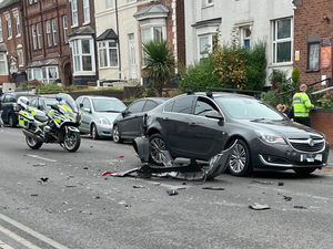 Supporting image for story: Drugs found and teens arrested as Walsall police chase ends in crash