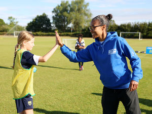 Supporting image for story: England Legend Yankey calls on Shropshire to adopt child-first coaching to keep girls in the game