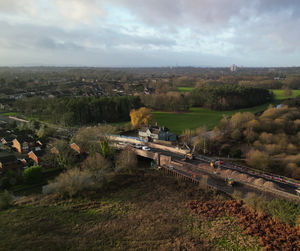 Drone footage of York's Bridge