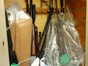 Supporting image for story: Great War revolver in Shropshire gun surrender haul