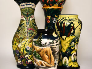 Supporting image for story: Moorcroft collection could make more than £18,000 at Shropshire auction