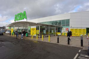 Cape Hill Asda, which has become a vaccination hub