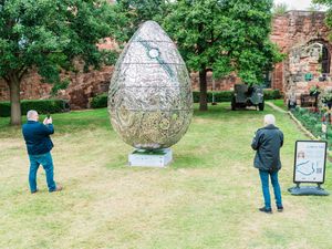 Supporting image for story: Sculptures turn heads at Shrewsbury art trail
