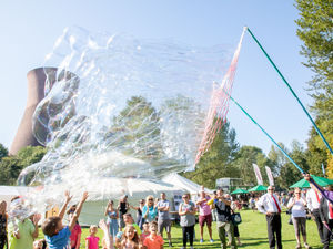 Supporting image for story: About 15,000 turn out for Ironbridge's Festival of Imagination