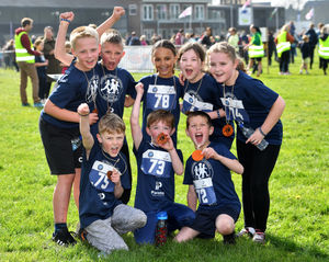 More than 1,300 children took part in the Shropshire Primary Schools Half Marathon.