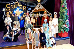 Supporting image for story: Chrismus 2016: A yam-yam nativity tayul