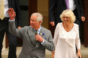 The Prince of Wales and the Duchess of Cornwall visited the family in hospital this afternoon