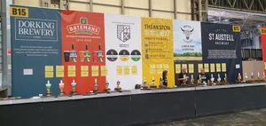 There were a range of different brewers and bars on offer