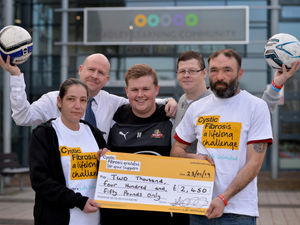 Supporting image for story: Football tournament raises £2,450 for tragic Telford teenager Lee