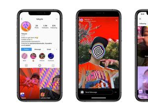 Supporting image for story: Instagram adds augmented reality effects tool