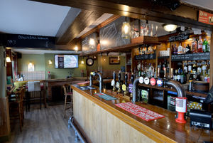 There’s a good selection of real ale