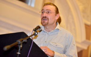 Christopher Bickley who won the environment volunteer of the year award