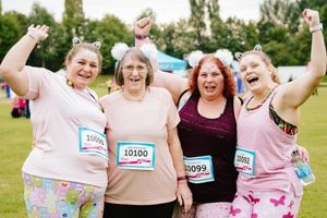 Lucy Clarke, Beryl Merrington, Jayne Clarke and Katie Clarke from Telford