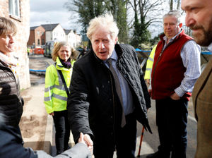 Supporting image for story: Boris Johnson could be invited back to Bewdley to open up permanent flood defences 