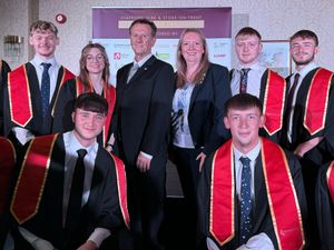 Supporting image for story: Apprentices gather for county's annual graduation ceremony