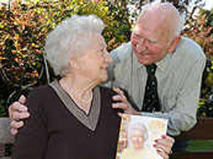 Supporting image for story: Childhood pals mark 65 years of marriage