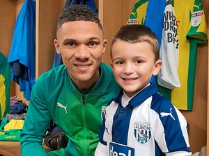 Supporting image for story: West Brom players organise surprise after joy at young Declan's Christmas cards