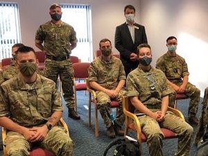 Supporting image for story: Military staff brought in to help at Shrewsbury and Telford hospitals