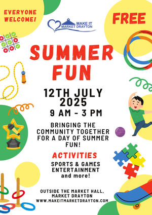 Summer Fun in Market Drayton