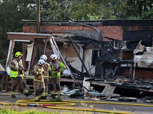 Supporting image for story: Listed Tipton building damaged in fire for second time in matter of months