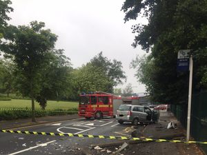 Supporting image for story: Crash in Tipton closes road