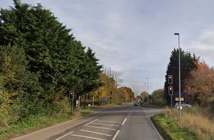The A5 at Crackleybank near Shifnal will be closed for several days over the course of a month. Photo: Google