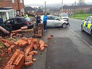 Supporting image for story: 'Somebody is going to be killed': Neighbours demand action after car ploughs through walls