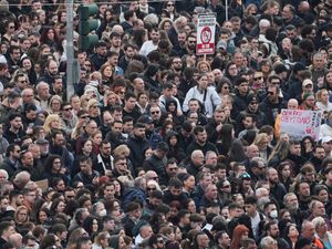 Supporting image for story: Strike and protests across Greece as anger mounts over rail disaster