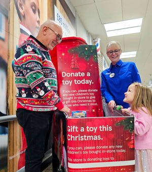 In time for Christmas, 74,482 gifts were donated to children throughout the UK