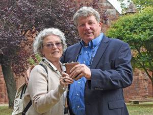 Supporting image for story: 'My ancestor was tried for witchcraft and drowned in Shrewsbury 400 years ago - I travelled 4,000 miles to pay my respects'