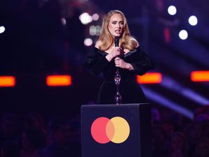 Supporting image for story: Adele enjoys dominant night during first gender-neutral Brits
