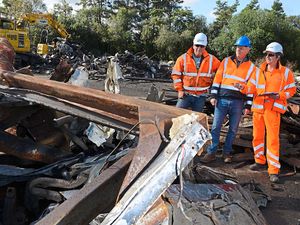 Supporting image for story: Former Shropshire scrap yard going back to nature - with video