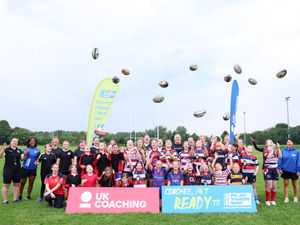 Supporting image for story: Red Roses legends say child-first coaching in Shropshire could be key to World Cup legacy
