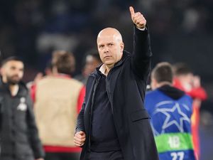 Liverpool manager Arne Slot after the Champions League win in Paris (Adam Davy/PA)