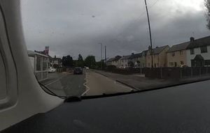 Officers chased the man through the streets of Wolverhampton and Walsall for 15 minutes, before finally taking him down in a foot chase