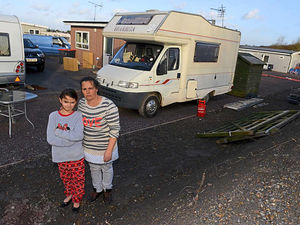 Supporting image for story: Families concerned at state of new traveller site in Telford