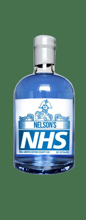 A special gin produced by Nelson's Distilley to raise money for the NHS