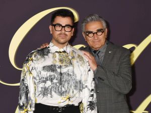 Supporting image for story: Eugene and Dan Levy to make Emmy history when they host 2024 ceremony next month