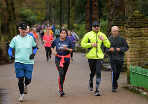 Hundreds of runners burnt off their Christmas dinners at Walsall Arboretum's parkrun