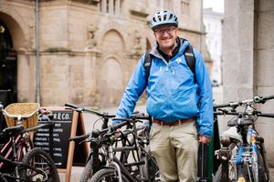 Cyclist David Martin 