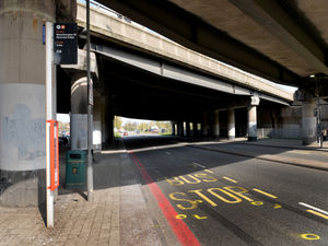 Supporting image for story: Woman killed in motorbike crash while crossing Oldbury road