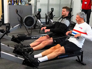 Supporting image for story: Newport school students making waves with 10 new rowing machines after generous donation