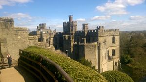 There were plenty of stunning view during the visit to Warwick Castle 
