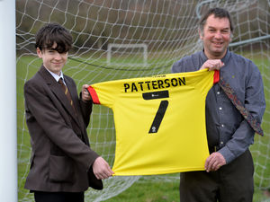 Supporting image for story: Football-mad student receives Walsall surprise as reward for lockdown studying commitment