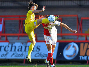 Supporting image for story: Albion's Kyle Howkins stops at Harriers