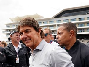 Supporting image for story: Tom Cruise celebrates 60th birthday watching the action at Silverstone