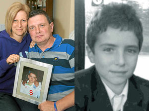 Supporting image for story: Loss of our Liam is still just as painful say family
