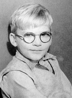 Allan during his Wellington schooldays.